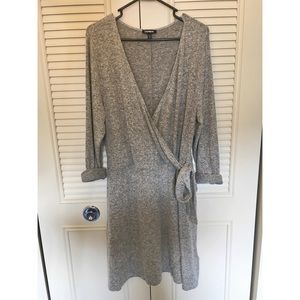 Brand New - Never Worn! Gray Sweater Dress